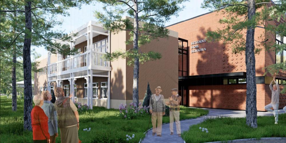 Dom seniora wizualizacja