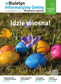 Okładka Biuletynu Informacyjnego Gminy
