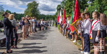 Zdjęcie z obchodów 83. rocznicy wybuchu drugiej wojny światowej