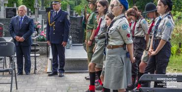 Zdjęcie z obchodów 83. rocznicy wybuchu drugiej wojny światowej