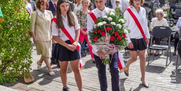 Zdjęcie z obchodów 83. rocznicy wybuchu drugiej wojny światowej