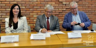 Podpisanie umowy na opracowanie dokumentacji projektowej   