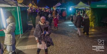 Zdjęcia z jarmarku świątecznego w Konstancinie-Jeziornie.