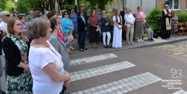 Odsłonięcie tablicy pamiątkowej