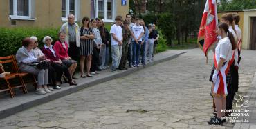 Odsłonięcie tablicy pamiątkowej