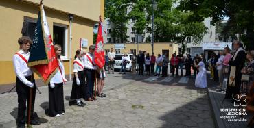 Odsłonięcie tablicy pamiątkowej