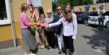 Odsłonięcie tablicy pamiątkowej