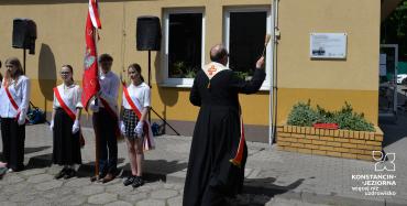 Odsłonięcie tablicy pamiątkowej