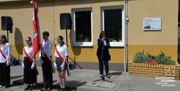 Odsłonięcie tablicy pamiątkowej