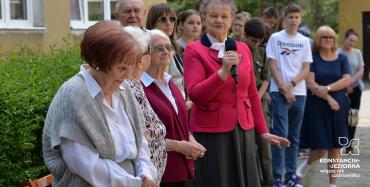 Odsłonięcie tablicy pamiątkowej