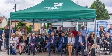 Uroczyste odsłonięcie Macewy Pamięci