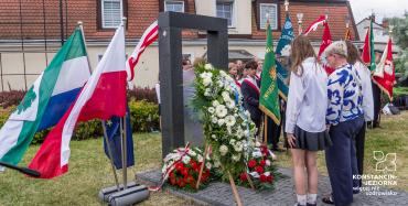 Uroczyste odsłonięcie Macewy Pamięci