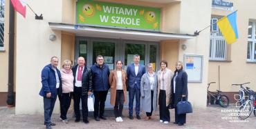Delegacja z Krzemieńca z wizytą w Konstancinie-Jeziornie