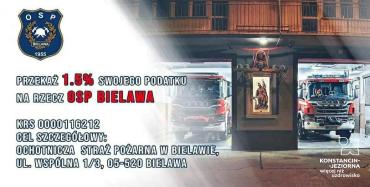 Przekaż 1.5% na fundacje 2026