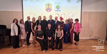 Konstancin-Jeziorna i Hranice świętowały jubileusz partnerstwa