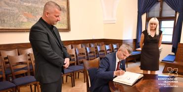 Konstancin-Jeziorna i Hranice świętowały jubileusz partnerstwa