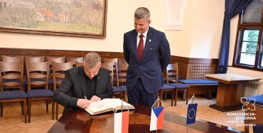 Konstancin-Jeziorna i Hranice świętowały jubileusz partnerstwa