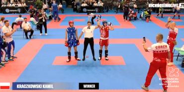 Kamil Kraczkowski Mistrzem Świata w Kickboxingu