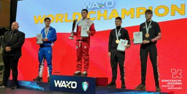 Kamil Kraczkowski Mistrzem Świata w Kickboxingu