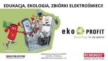 Grafika wektorow. Plakat promujący program Eko-Profit.