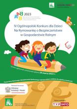 Grafika wektorowa. Plakat promujacy konkurs na rymowankę.