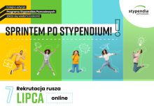 Plakat promujący Program Stypendialny.