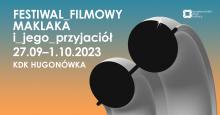 Grafika wektorowa. Plakat promujący 6. Festiwal Maklaka.