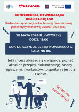 Grafika wektorowa. Plakat promujący konferencje. 