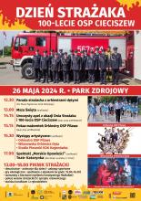 Plakat promujący Dzień Strażaka