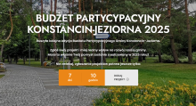 Zrzut ekranu strony do składania projektów w ramach budżetu partycypacyjnego