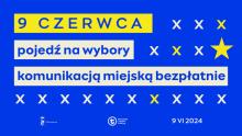 plakat komunikacja miejska darmowa