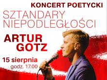 Grafika promująca koncert 15 sierpnia
