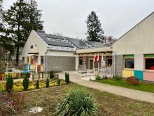 Budynek przedszkola Kolorowe Kredki
