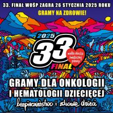 Grafika wektorowa. Kolorowe rysunki z motywem roślinnym oraz tekst: „Gramy dla onkologii i hematologii dziecięcej! Bezpieczeństwo i zdrowie dzieci”