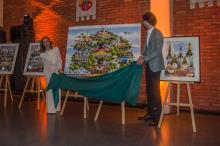 Projekt muralu w Konstancinie-Jeziornie został zaprezentowany