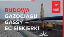 Grafika budowa gazociagu