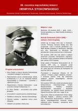 Czarno-białe zdjęcie młodego żołnierza w mundurze wojskowym z czapką i orzełkiem na głowie.