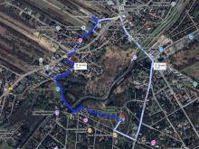 Mapa z Google Maps