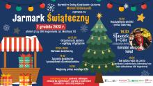 Baner promujący jarmark świąteczny