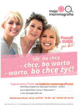 plakat mammografia