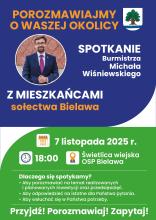 plakat dotyczący spotkania