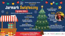 Baner promujący jarmark świąteczny