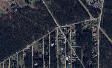 Zrzut z google maps Dukt Leśny