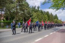 Parada strażacka ulicami Konstancina