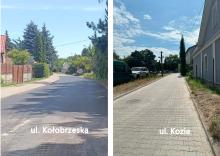 Grafika ul. Kozia i ul. Kołobrzeska