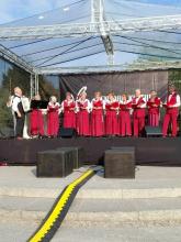 Chór Koła Seniorów w Kawęczynku