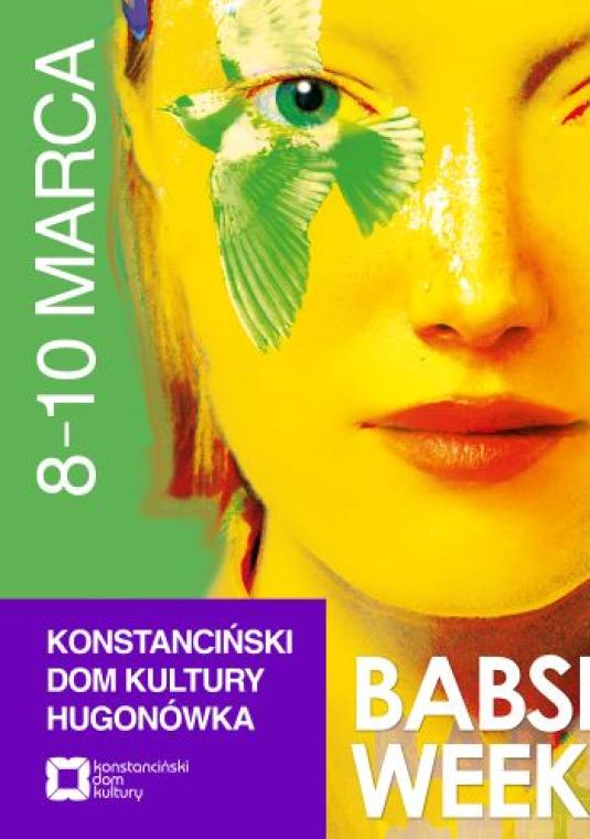 Grafika wektorowa. Plakat promujący "Babski weekend".