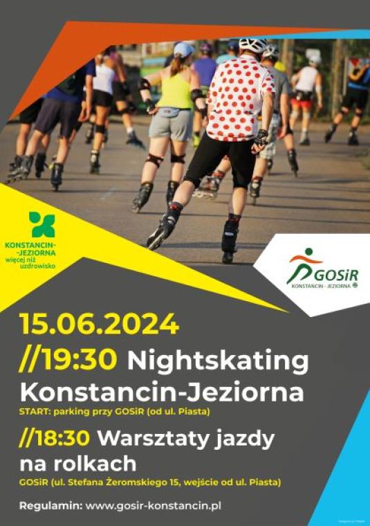 plakat nightskating