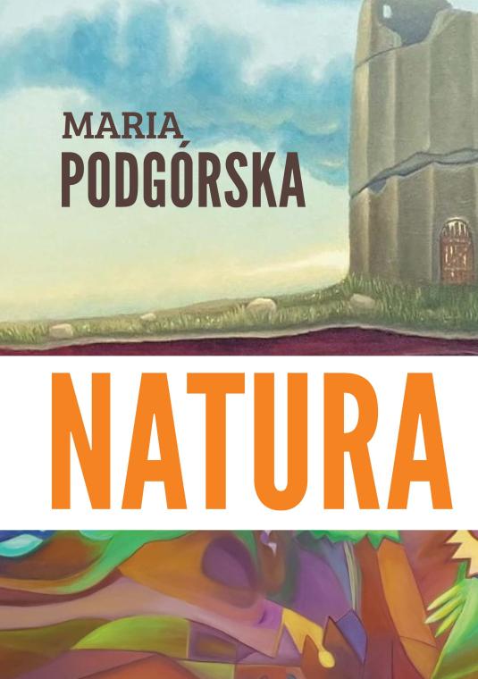 Plakat promujący wystawę Natura Obrazu, treść z plakatu ujęta jest w artykule.