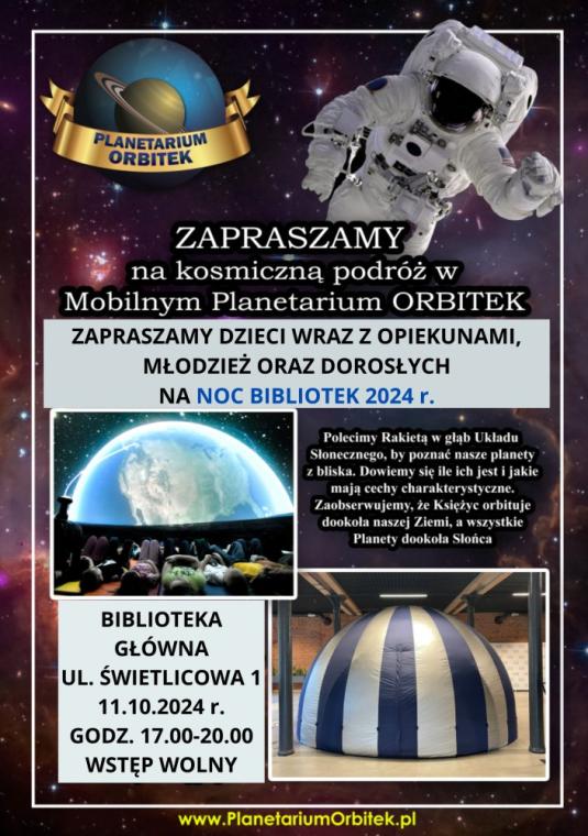 plakat noc bibliotek